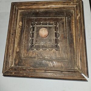 Very Rare Antique 1700's Middle Eastern Spice Box Solid Wood Amazing Condition